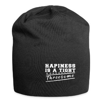 Dart & Bier Lustiger Darts Spruch - Jersey-Beanie - Schwarz - Vorne