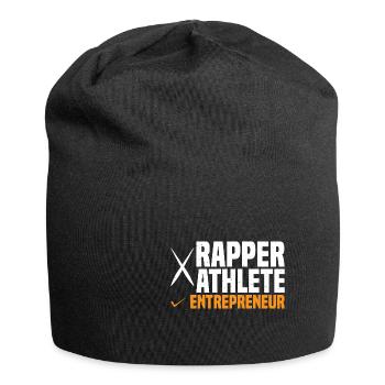 Rapper Athlete Entrepreneur 58 - Jersey Beanie - black - Front
