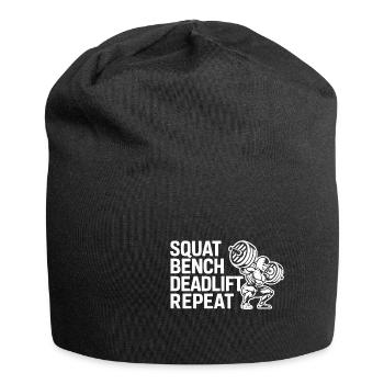 Squat Bench Deadlift Repeat 8 - Jersey Beanie - black - Front