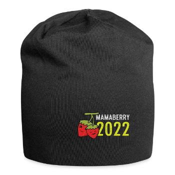 Mamaberry 2022 Loving Mother Gift - Jersey Beanie - black - Front