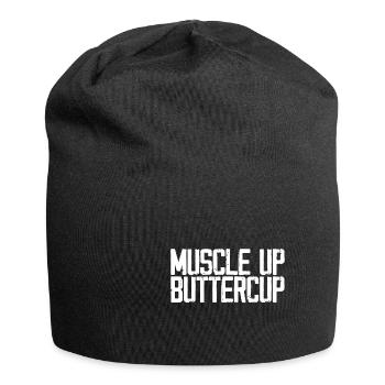 Renoncule Muscle Up 3 - Bonnet en jersey - noir - Devant