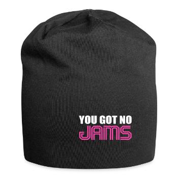 Ich habe keine Marmeladen Musikliebhaber Gift - Jersey-Beanie - Schwarz - Vorne