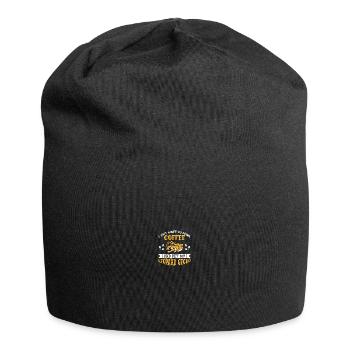 Reptile Lizard Leopard Gecko - Jersey Beanie - black - Front