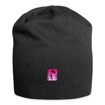 Garde de couleur Garde de couleur - Bonnet en jersey - noir - Devant