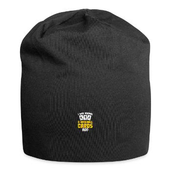 Baseball Card Collector Baseball Card - Bonnet en jersey - noir - Devant