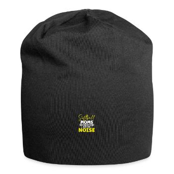 Baseball Softball Mama - Jersey-Beanie - Schwarz - Vorne