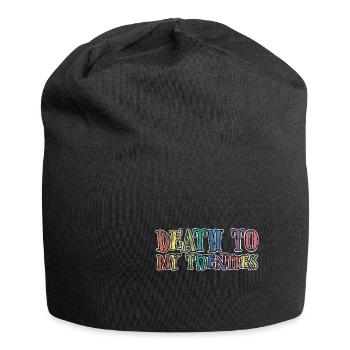Death To My Twenties 3 - Jersey Beanie - black - Front