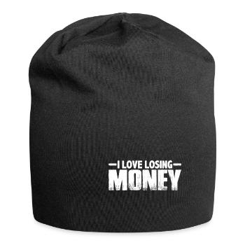 I Love Losing Money 8 - Jersey-Beanie - Schwarz - Vorne