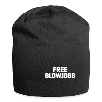 blowjob - Jersey Beanie - black - Front