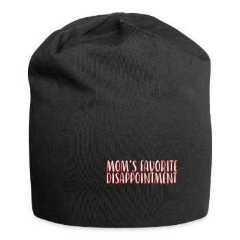 La déception préférée de maman 2 - Bonnet en jersey - noir - Devant