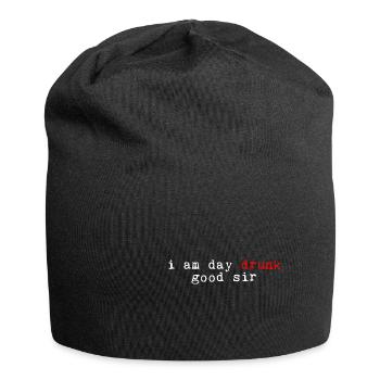I Am Day Drunk, Good Sir 4 - Jersey-Beanie - Schwarz - Vorne