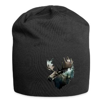 Elk - Jersey Beanie - black - Front