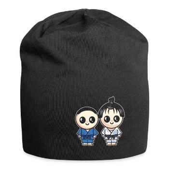 Judo Couple Athletes Poison - Jersey Beanie - black - Front