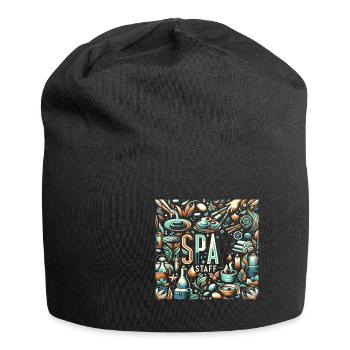 Spa Staff 7 - Jersey-Beanie - Schwarz - Vorne