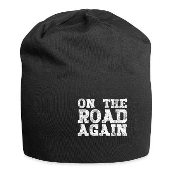 On The Road Again - Jersey Beanie - black - Front