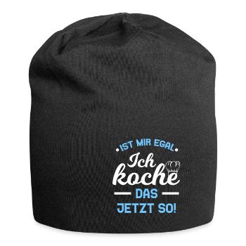Ça ne me dérange pas de cuisiner le dire maintenant - Bonnet en jersey - noir - Devant