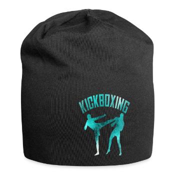 Kickboxen - Jersey-Beanie - Schwarz - Vorne