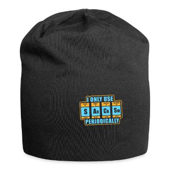Chemises de chimie pun pour science nerd - Bonnet en jersey - noir - Devant