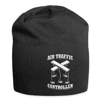 Air traffic controller - Jersey Beanie - black - Front