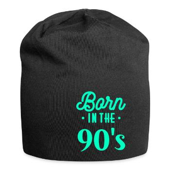 90's 90's 1990-2000 Né anniversaire - Bonnet en jersey - noir - Devant