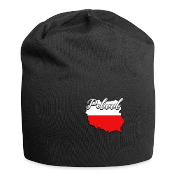 Pologne - Bonnet en jersey - noir - Devant