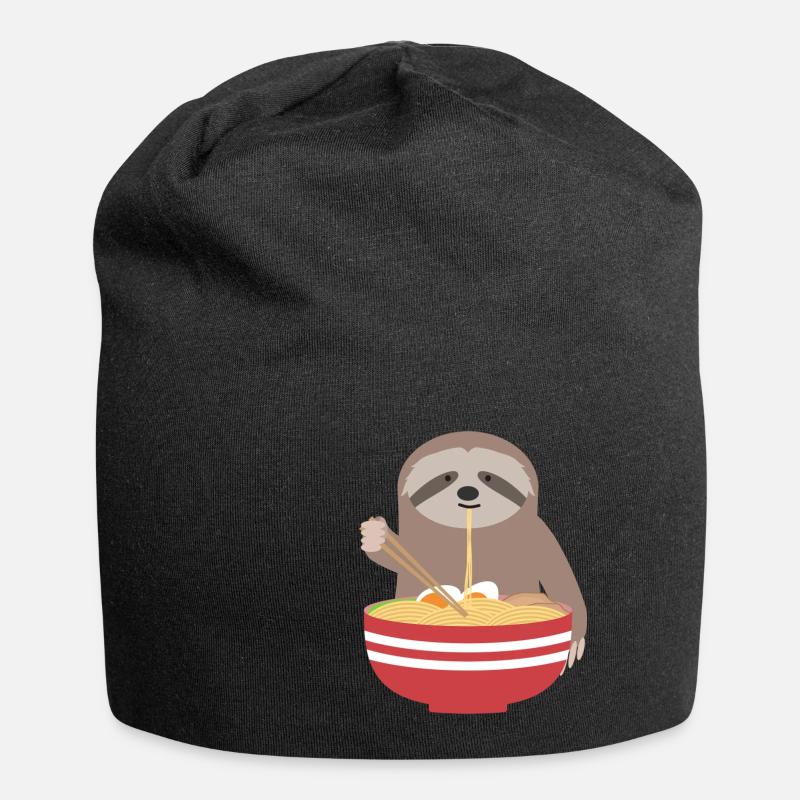 Ramen - Jersey-Beanie - Schwarz