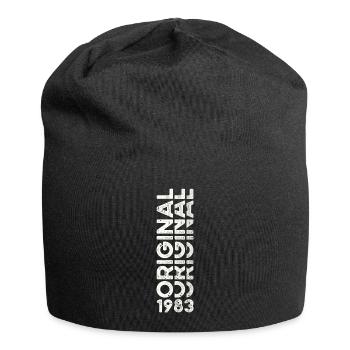 40th Birthday Man Woman Original Vintage 1983 - Jersey Beanie - black - Front