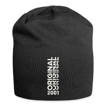 22nd Birthday Man Woman Original Vintage 2001 - Jersey Beanie - black - Front