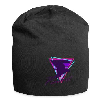 Papagei Sittich - Jersey-Beanie - Schwarz - Vorne