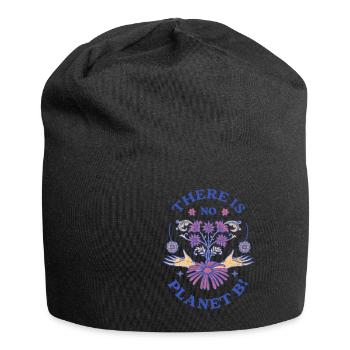 Il n’y a pas de Jour de la Terre de la planète B - Bonnet en jersey - noir - Devant