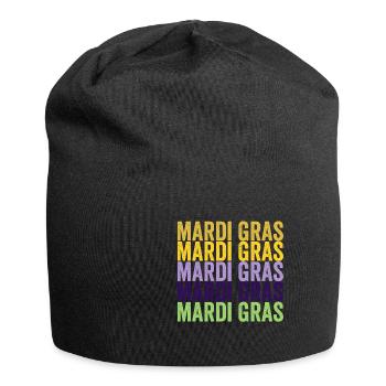 Tenue Mardi Gras 2024 Nouvelle-Orléans - Bonnet en jersey - noir - Devant