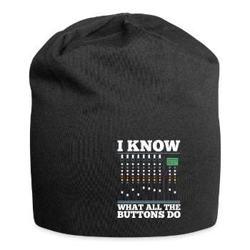 sound engineer - Jersey Beanie - black - Front