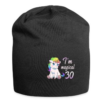 I'm magical 30 Einhorn 30. Geburtstag Geschenk - Jersey-Beanie - Schwarz - Vorne