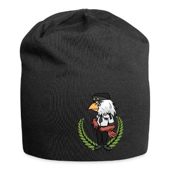 Piloten Pilot Fliegen Flugzeug Kapitän Vogel Flug - Jersey-Beanie - Schwarz - Vorne