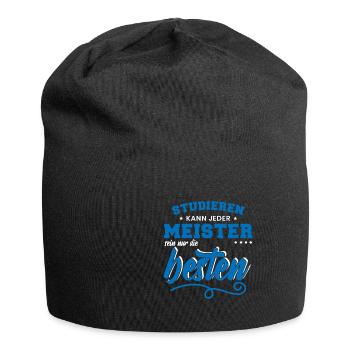 Lustig Kfz Meister Spruch Mechatroniker Geschenk - Jersey-Beanie - Schwarz - Vorne