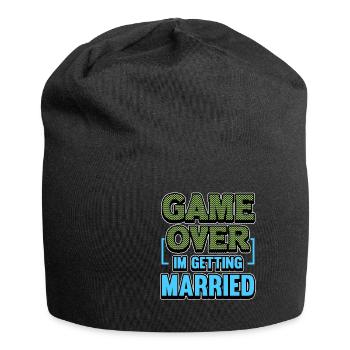 Bachelor Party Groom Bride Bachelor - Jersey Beanie - black - Front