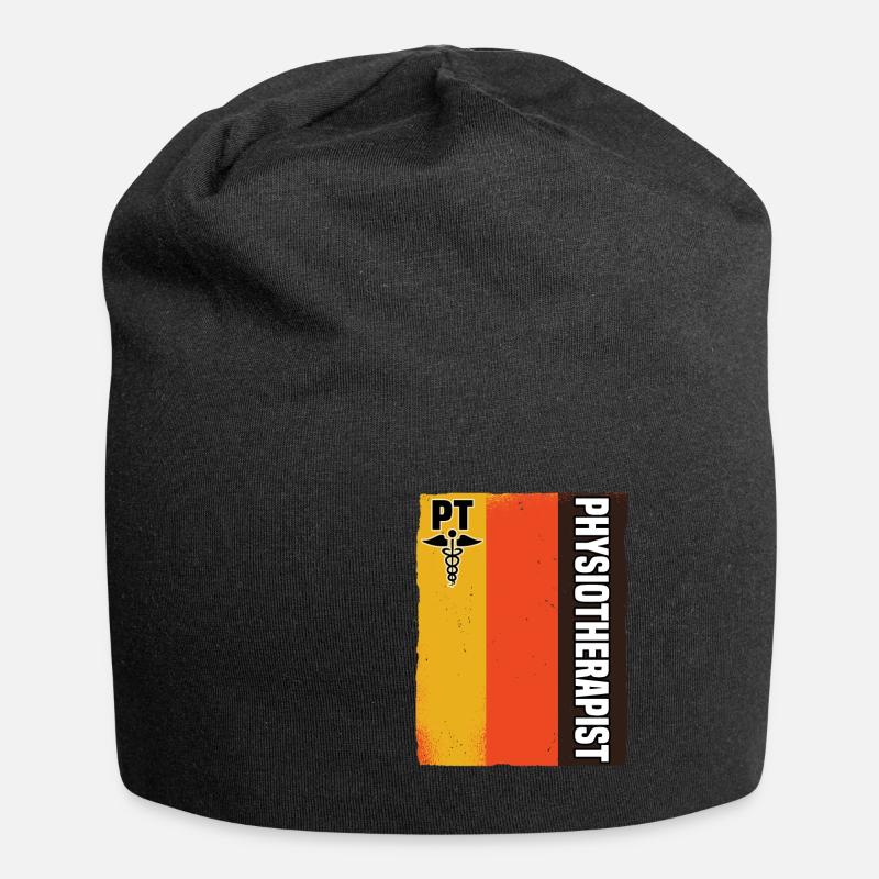 Physiotherapy Physiotherapist Physiotherapy - Jersey Beanie - black