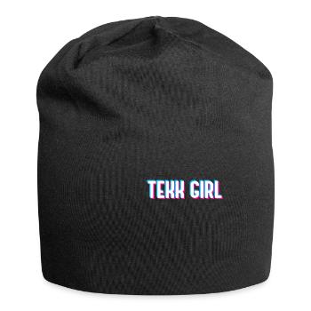 Tekk Girl Techno Femmes - Bonnet en jersey - noir - Devant