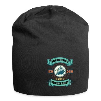 Assez pour moi je pars en croisière - Bonnet en jersey - noir - Devant