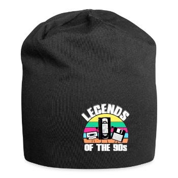 années quatre-vingt-dix - Bonnet en jersey - noir - Devant
