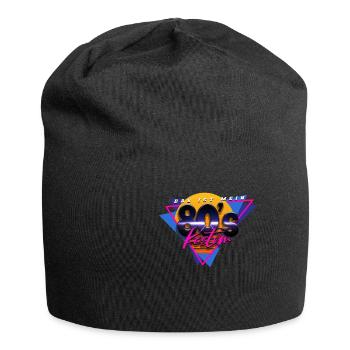 80er Jahre Das Ist Mein 80er Kostüm - Jersey-Beanie - Schwarz - Vorne