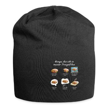 Döner Freizeit Döner Liebhaber - Jersey-Beanie - Schwarz - Vorne