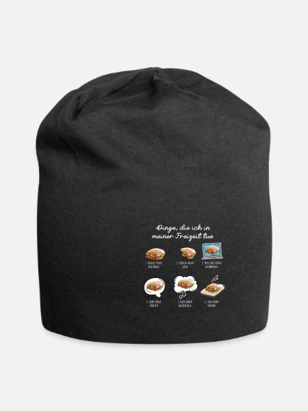 Döner Freizeit Döner Liebhaber - Jersey-Beanie - Schwarz