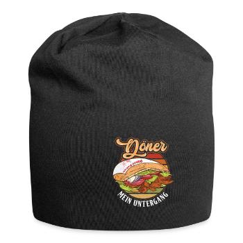 Döner Mein Untergang - Jersey-Beanie - Schwarz - Vorne