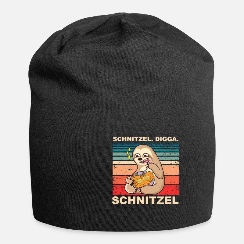 Schnitzel Digga Schnitzel - Jersey-Beanie - Schwarz