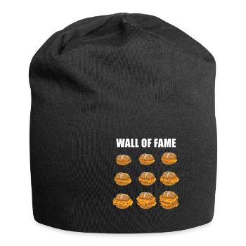 Schnitzel Wall of Fame - Jersey Beanie - black - Front