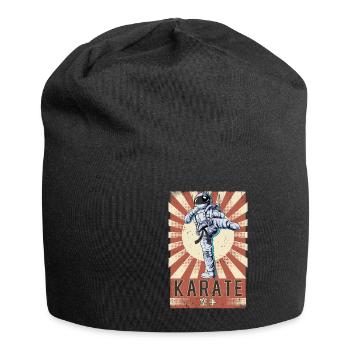 Karate - Jersey-Beanie - Schwarz - Vorne