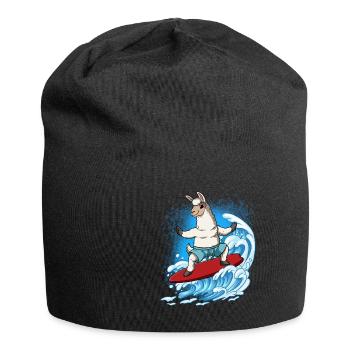 Wave surfers Surfers Surfers - Jersey Beanie - black - Front