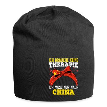 China - Jersey-Beanie - Schwarz - Vorne