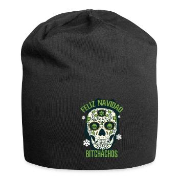 Xmas Feliz Navidad - Jersey-Beanie - Schwarz - Vorne